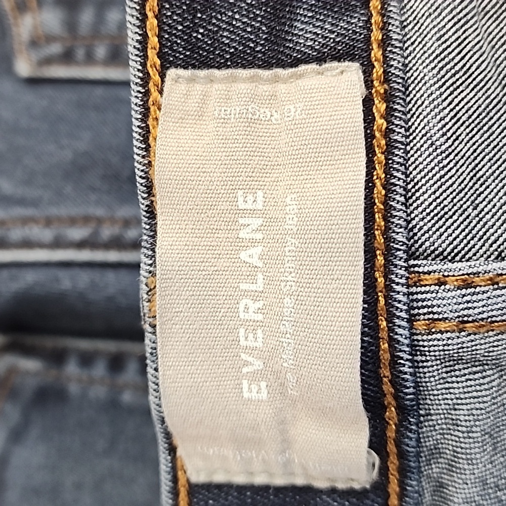 Everlane The Mid-Rise Skinny Stretch Jean Dark Wash sz 26 - Picture 11 of 16